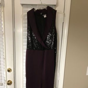 An elegant tuxedo jumpsuit. Brand NEW with tags!